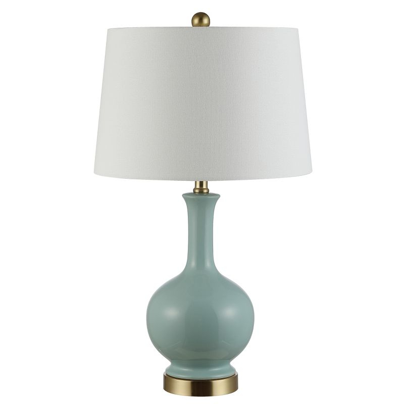 Bowie Table Lamp - 26 Inch Height - TBL4346 - Robins Egg Blue - Safavieh
