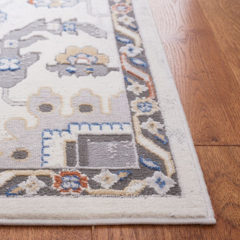 Eternal ETL226 Power Loomed Area Rug - Ivory/Gray - 8'x10' - Safavieh.