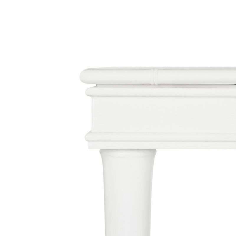 Noely Writing Desk - White/Gold Handle - Safavieh