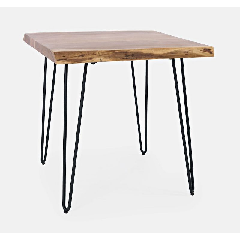 Jofran,Nature's Edge 24'' Solid Acacia Square End Table