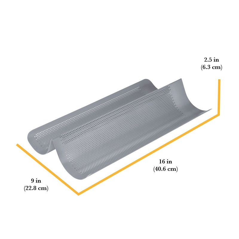 Chicago Metallic Chicago Metallic Commercial II Non-Stick Perforated French Bread Pan