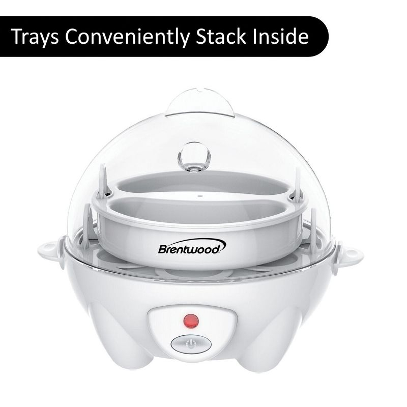 Brentwood Electric 7 Egg Cooker with Auto Shut Off