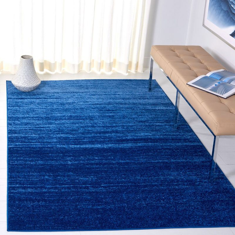 Adirondack ADR113 Machine Made Indoor Area Rug - Light Blue/Dark Blue - 5'-1"x7'-6" - Safavieh