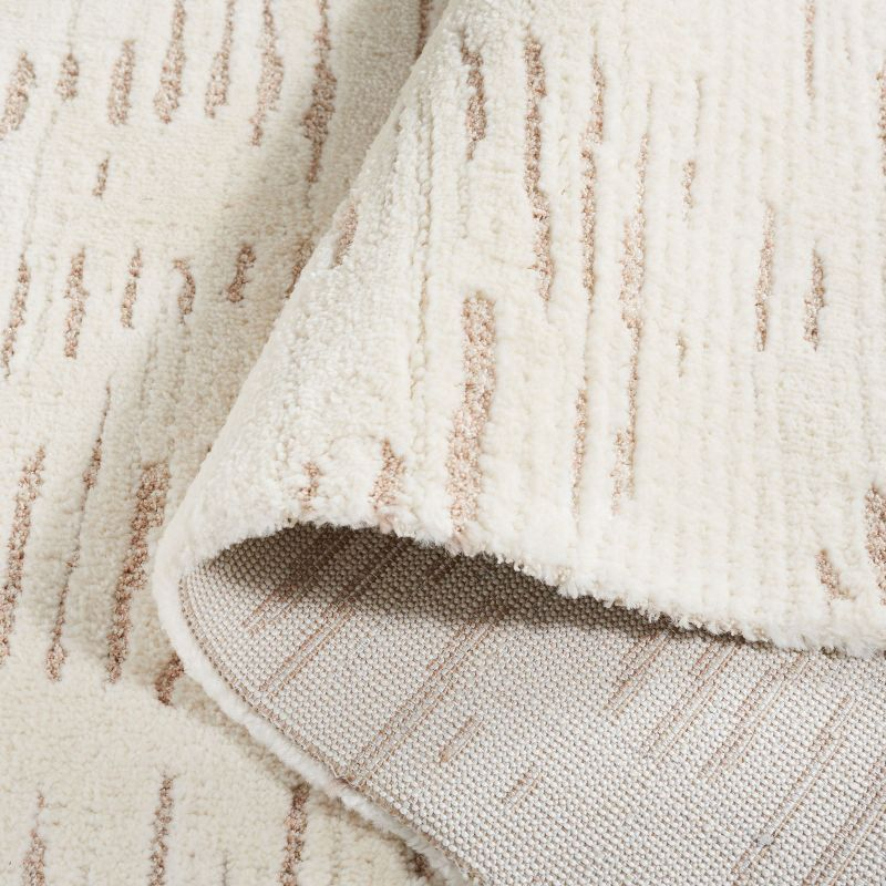 Neptune NPE852 Power Loomed Indoor Runner Rug - Ivory/Beige - 2'2"x8' - Safavieh.