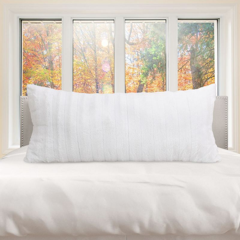 Faux Fur Throw Pillow