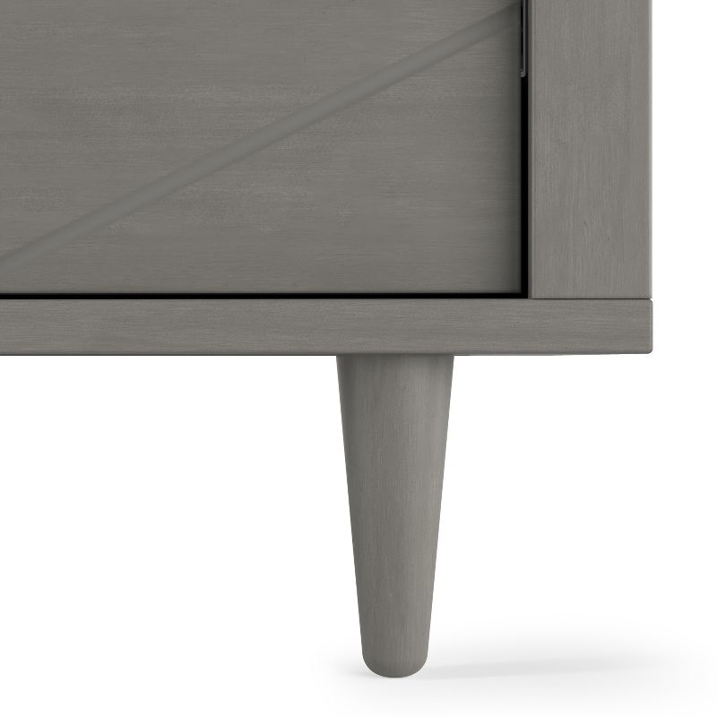 Child Craft Surrey Hill 3 Drawer Dresser for Nursery or Bedroom, Anti-Tip Kit Included to Prevent Tipping, Non-Toxic, Baby Safe Finish (Lunar Gray)