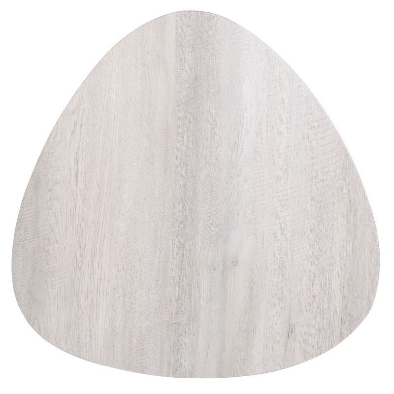 Berlin Tripod Side Table - Light Grey Oak/Black - Safavieh.