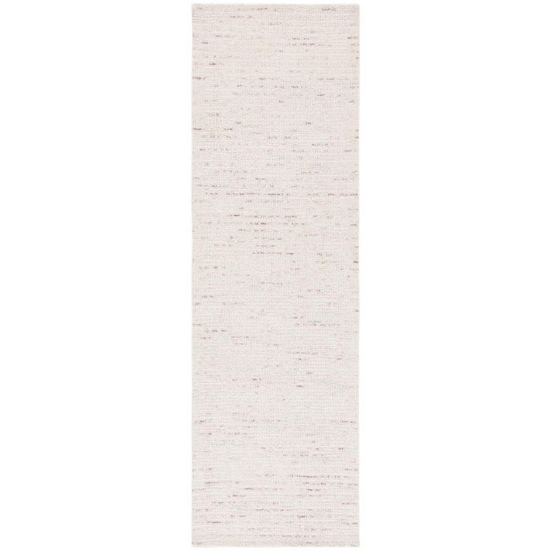 Abstract ABT468 Handmade Indoor Runner - Ivory/Brown - 2'-3"x8' - Safavieh