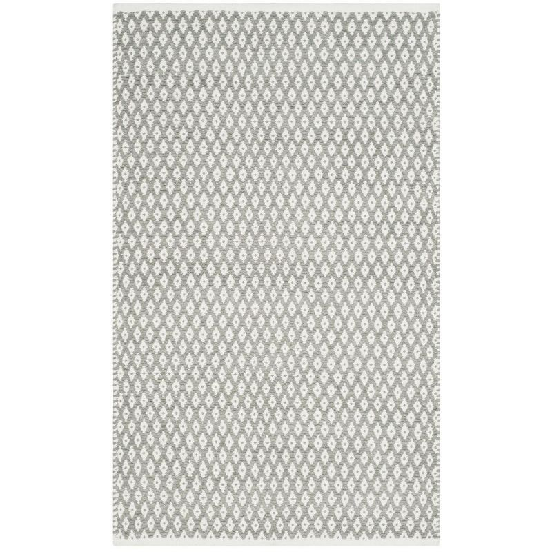 Boston BOS685 Power Loomed Accent Rug - Grey - 2'6"x4' - Safavieh.