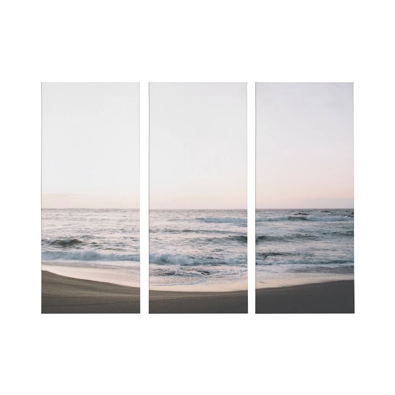(Set of 3) 12" x 28" California Dreaming by Patricia Rae Photography Unframed Wall Canvas - Kate & Laurel All Things Decor: