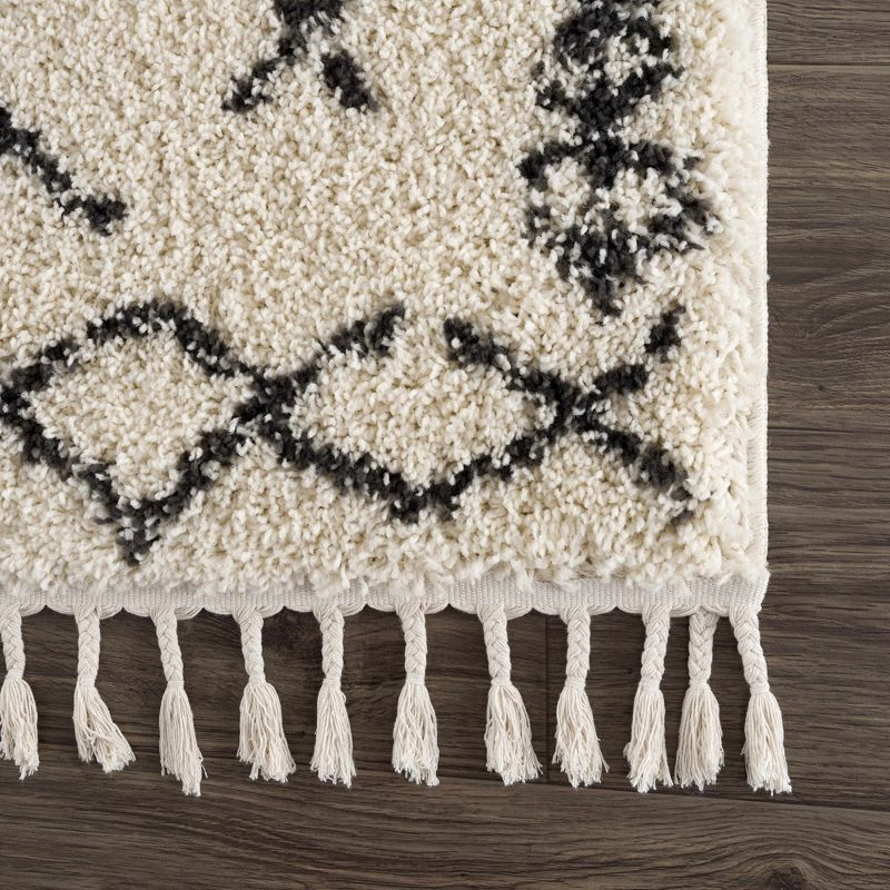 Hauteloom Rectangle Area Rug   Charcoal