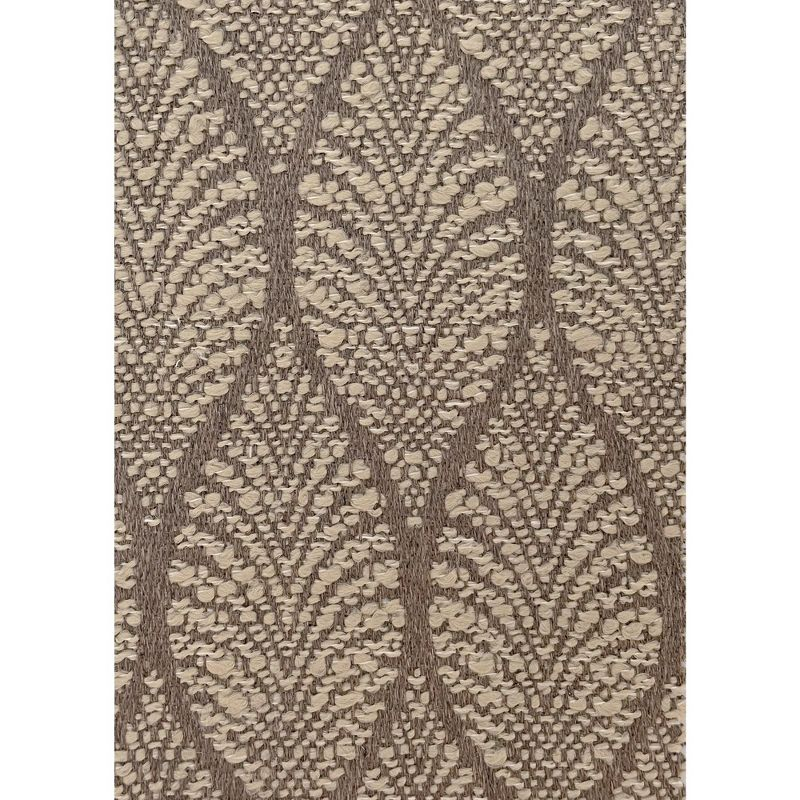 Summer Flora Mocha Indoor Outdoor Pillow 14x20