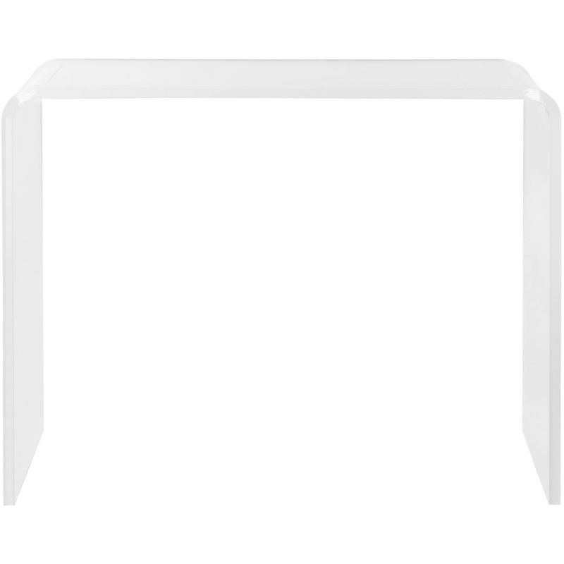 Atka Acrylic Console Table - FOX6016A - Clear - Safavieh Couture