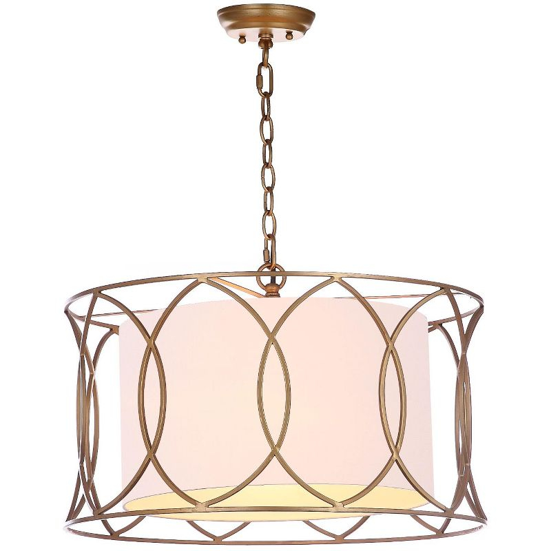 Silas Pendant Lamp - LIT4520 - Gold - Safavieh