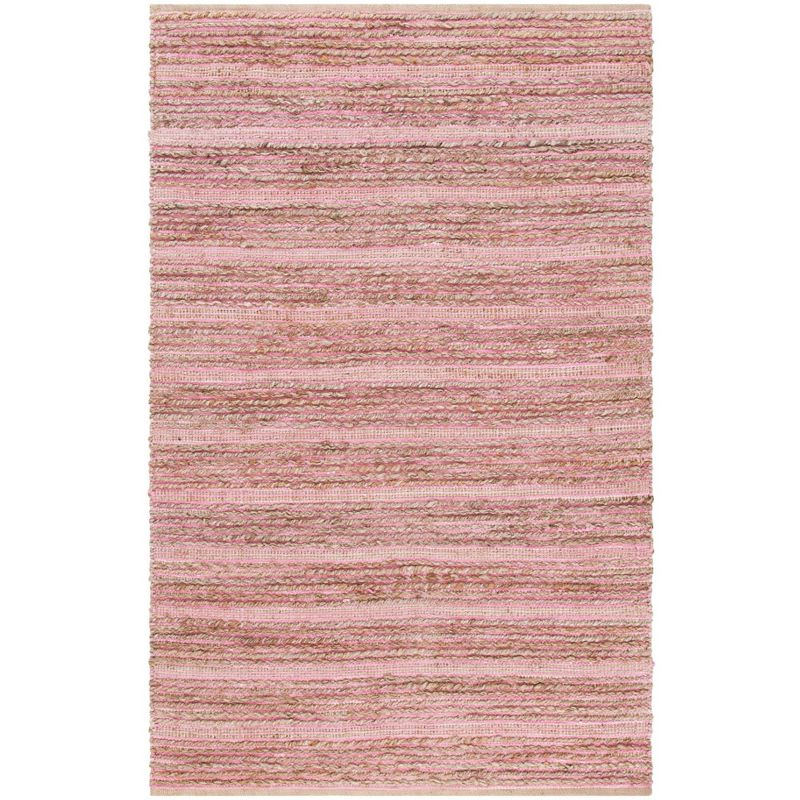Cape Cod CAP851 Woven Indoor Area Rug - Light Pink - 5'x8' - Safavieh