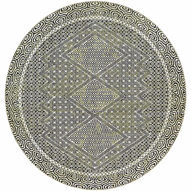 Hauteloom Rectangle Area Rug   Black