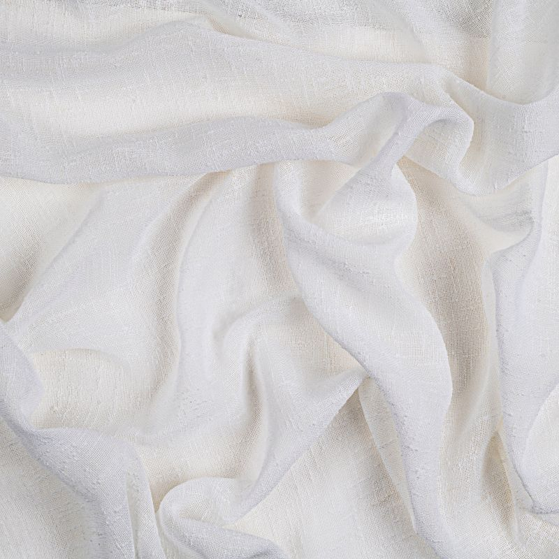 Ricardo Shannon Sheer Linen 2/Pleat Button Val 52x15 White