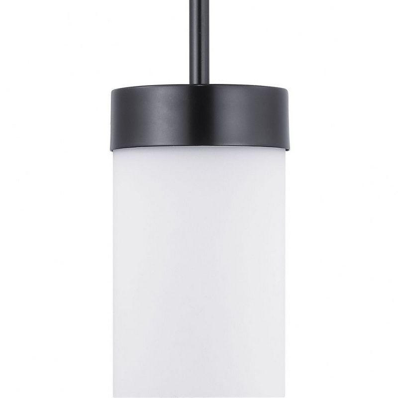 Progress Lighting Elevate 1-Light Mini Pendant, Glass, Polished Chrome, Etched White Shade, Design Series Collection