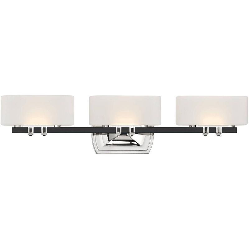Latitude Run Ferrao Polished Nickel Led Vanity Light