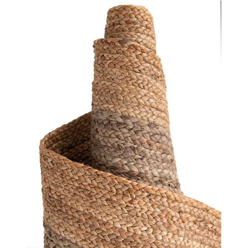 Unique Loom 2' 0 x 3' 1 Goa Braided Jute Rectangle Area Rug