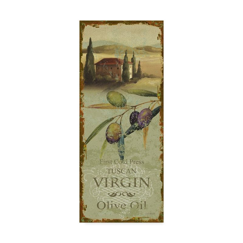 Trademark Fine Art - Lisa Audit 'Tuscan Delight IV' Canvas Art - 10x24