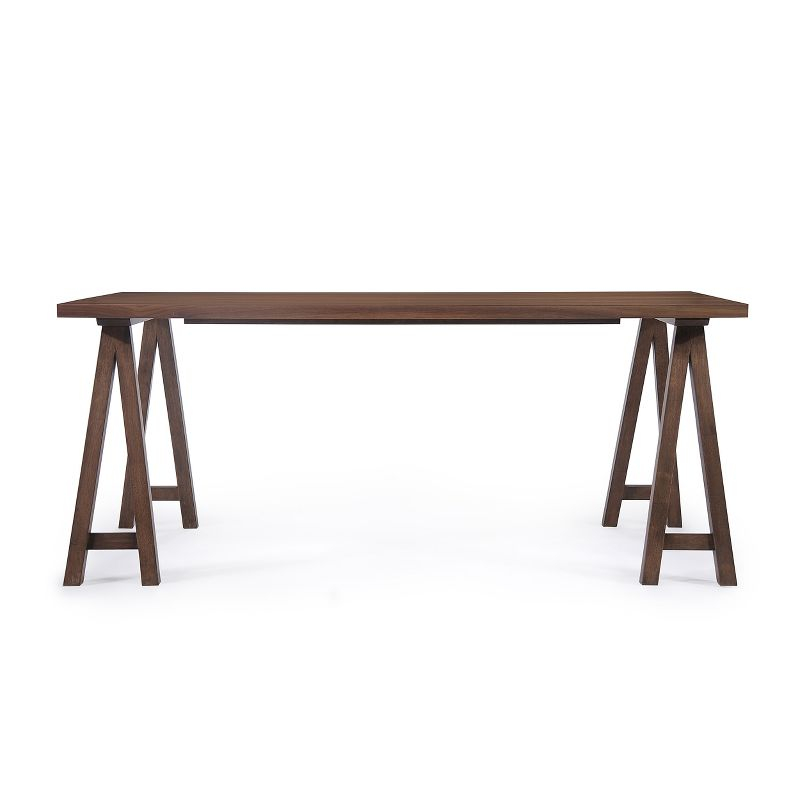 Sabine 71" Rectangular Farmhouse Wood Dining Table: Seats 8, Rubberwood & Oak - Christopher Knight Home