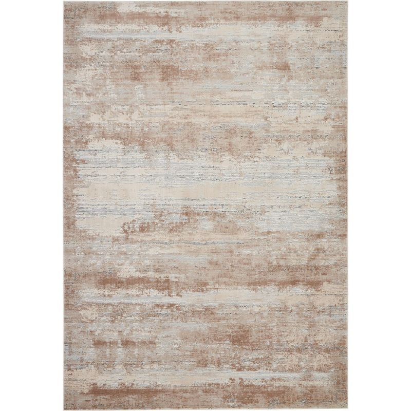 Nourison Rustic Textures Modern Indoor Area Rug Beige 7'10" x 10'6"