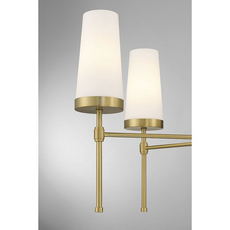 Savoy House Haynes 6 - Light Chandelier in  Warm Brass