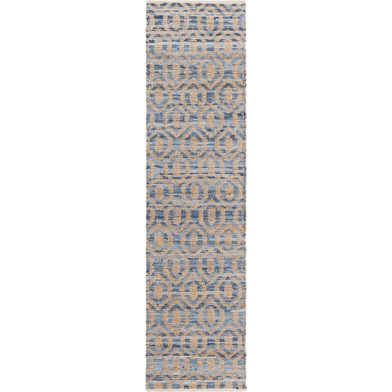 Unique Loom 2' 7 x 10' 0 Chindi Jute  Runner Rug