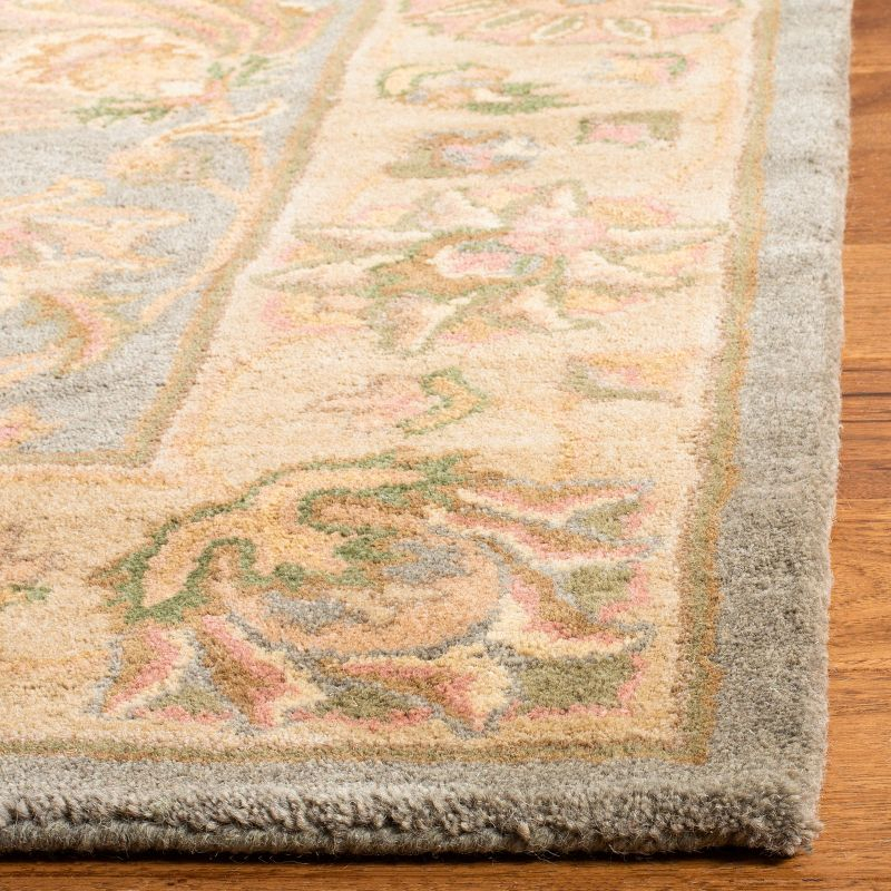 Heritage HG343 Hand Tufted Area Rug - Blue/Beige - 3'x5' - Safavieh.