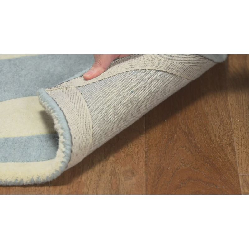 Soho SOH763 Hand Tufted Runner Contemporary Runner Rug - Black/Ivory - 2' 6" X 8' - Safavieh.