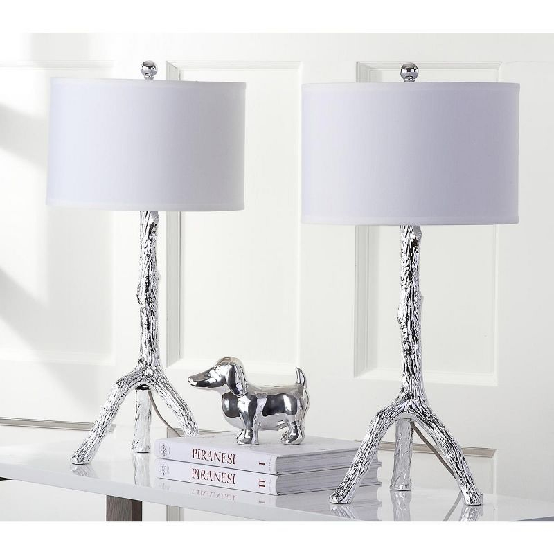 Branch Table Lamp (Set of 2) - Silver - Safavieh