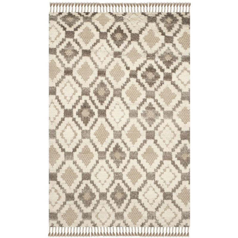 Kenya KNY807 Hand Knotted Area Rug - Natural - 5'x8' - Safavieh.