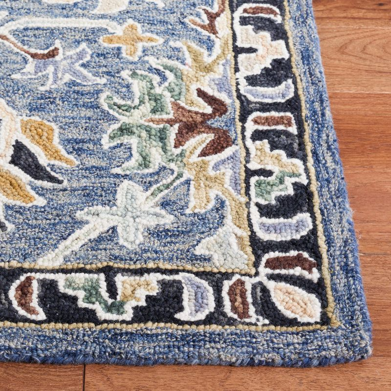 Aspen APN135 Hand Tufted Area Rug - Grey/Sage - 5'x5' - Safavieh.