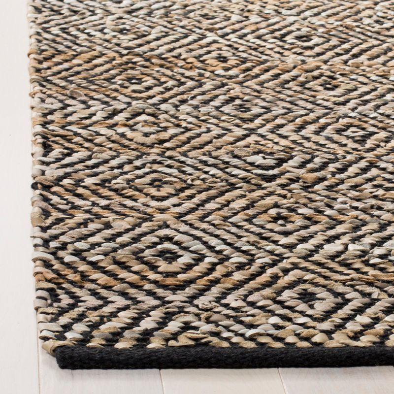 Vintage Leather VTL102 Hand Woven Area Rug - Beige - 8'x10' - Safavieh.