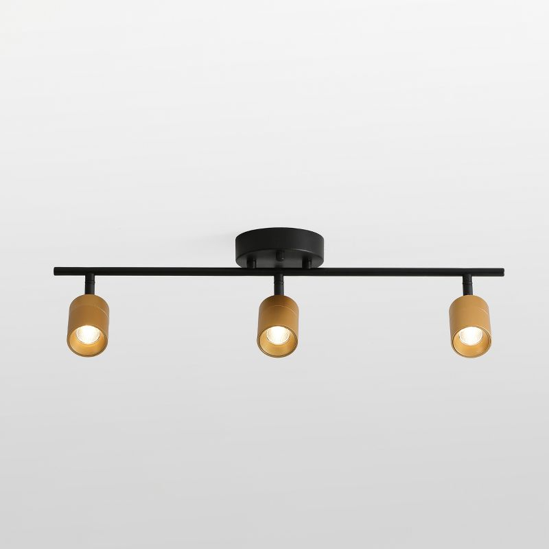 Vidalite Shura 3-Light Integrated LED Track Light with Rotatable Heads, 2 ft. Fixed Track Lighting Kit, 3000k, 1470 Lumens