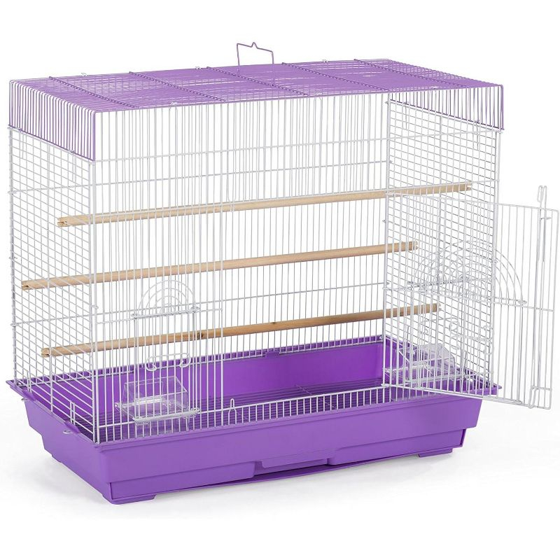 Prevue Pet Products SP1804-3 Flight Cage, Lilac/White,26" L x 14" W x 22 1/4" H