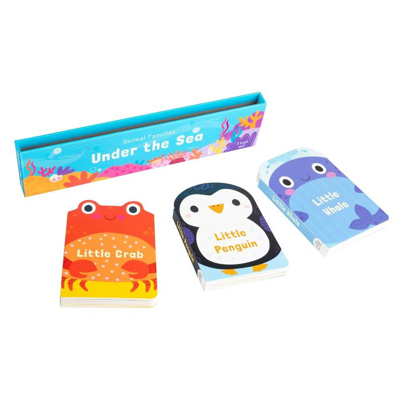 Animal Families: Under the Sea - (Board Book)
