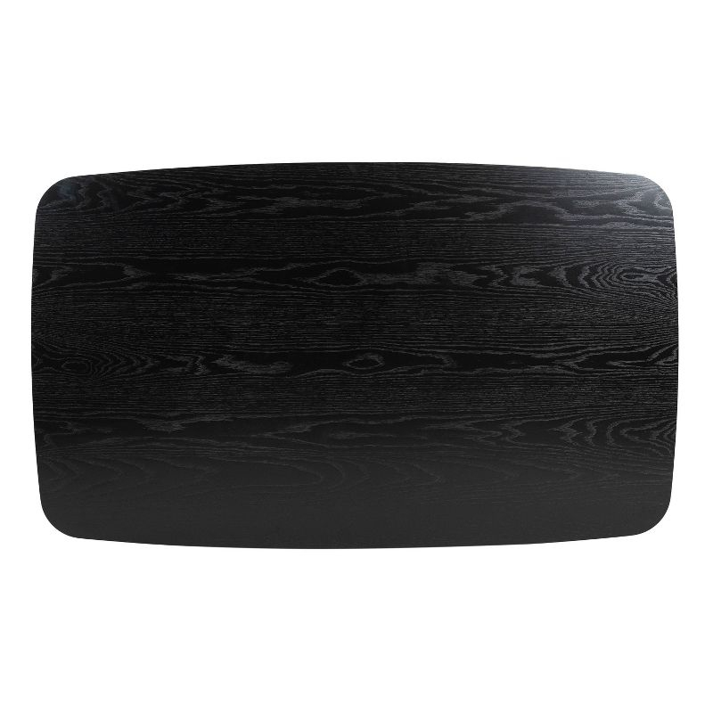 Christopher Knight Home Nyala Wood Dining Table Matte Black