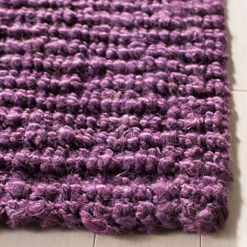 Natural Fiber NF447 Hand Woven Indoor Accent Rug - Purple - 2'x3' - Safavieh.