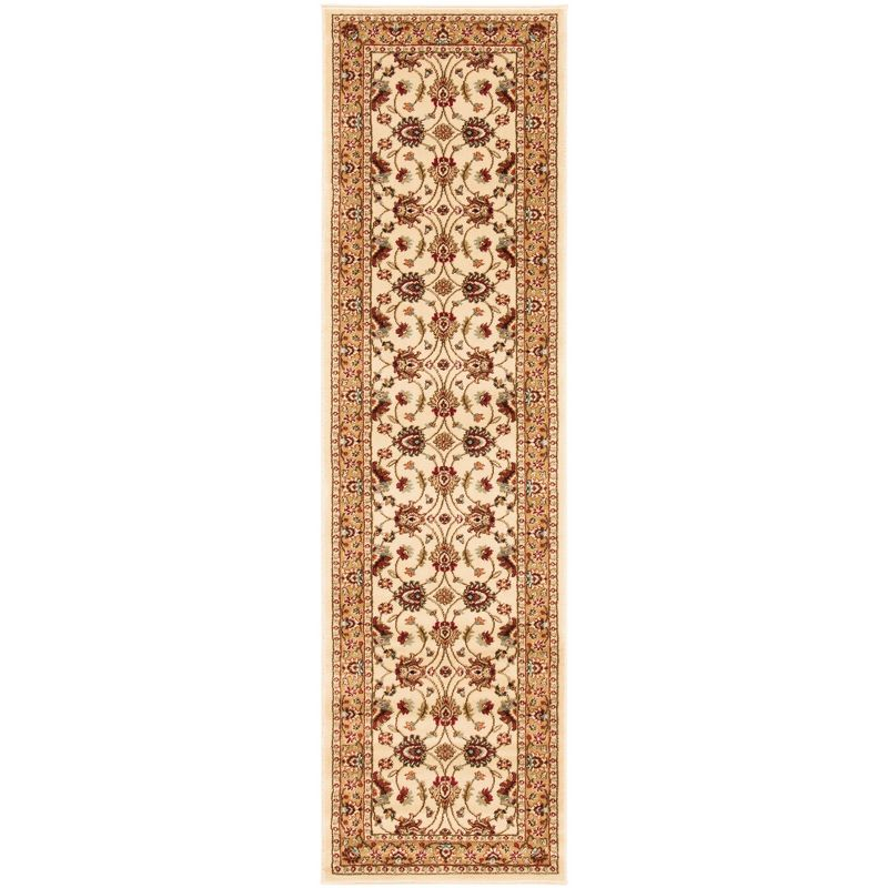 Lyndhurst LNH553 Power Loomed Runner Rug - Ivory/Beige - 2'3"x16' - Safavieh