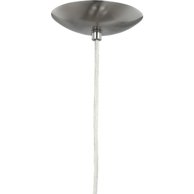 Progress Lighting, Globe Collection, 1-Light Pendant, Brushed Bronze, Opal Glass Shade