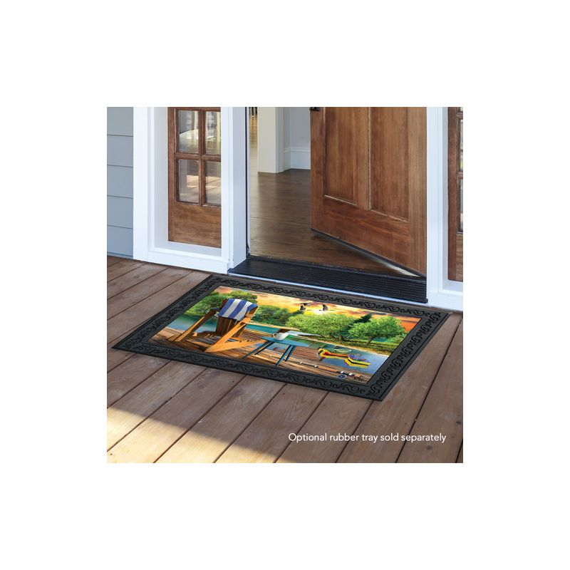 Lakeside Escape Summer Doormat Indoor Outdoor 30" x 18" Briarwood Lane