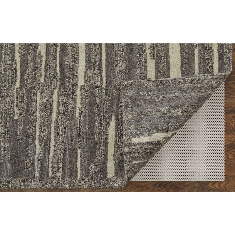 Navaro Modern Abstract Gray/Taupe/Ivory Area Rug