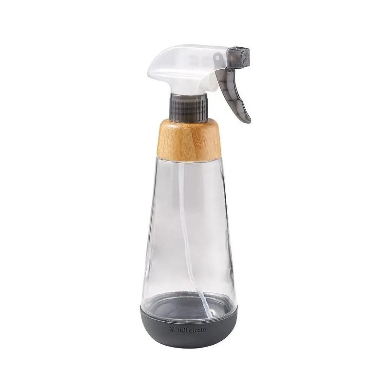 Full Circle Home Bottle Service Refillable Glass Spray Bottle Grey 16 oz - 1 ct