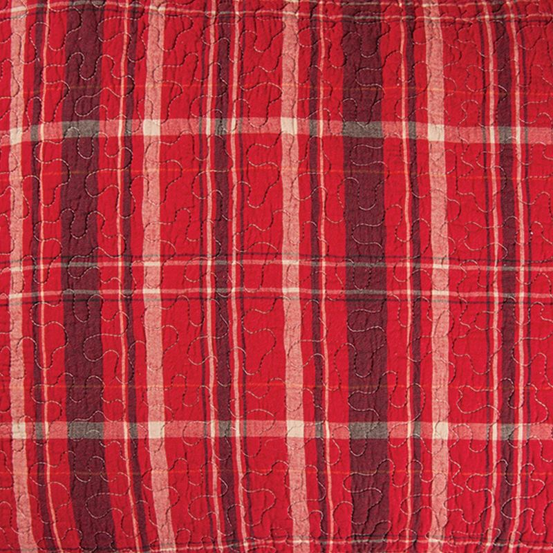 C&F Home Collin Red King Quilt