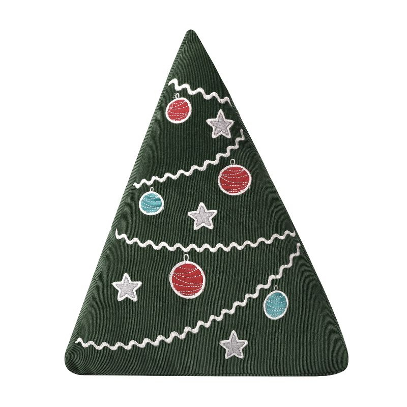 Santa Claus Lane - Christmas Tree Decorative Pillow - Levtex Home