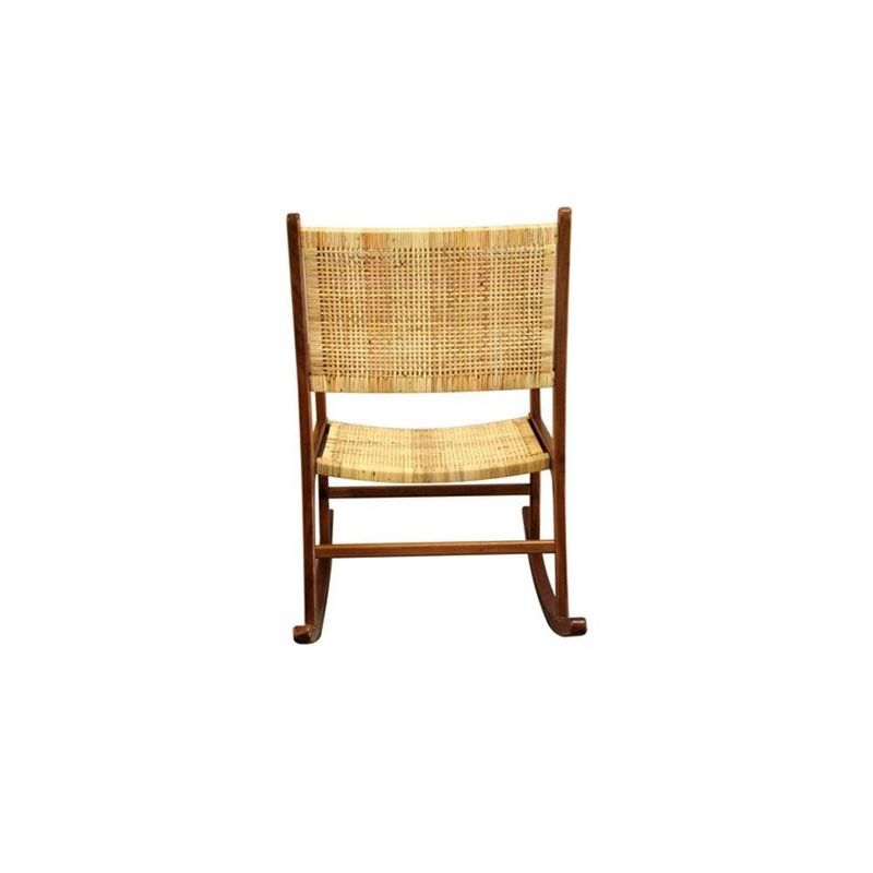 Carolina Living Karson Rocking Chair - Caramel