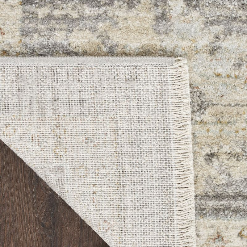 Nourison Traditional Home Vintage Indoor Area Rug Grey 2'3" x 8'