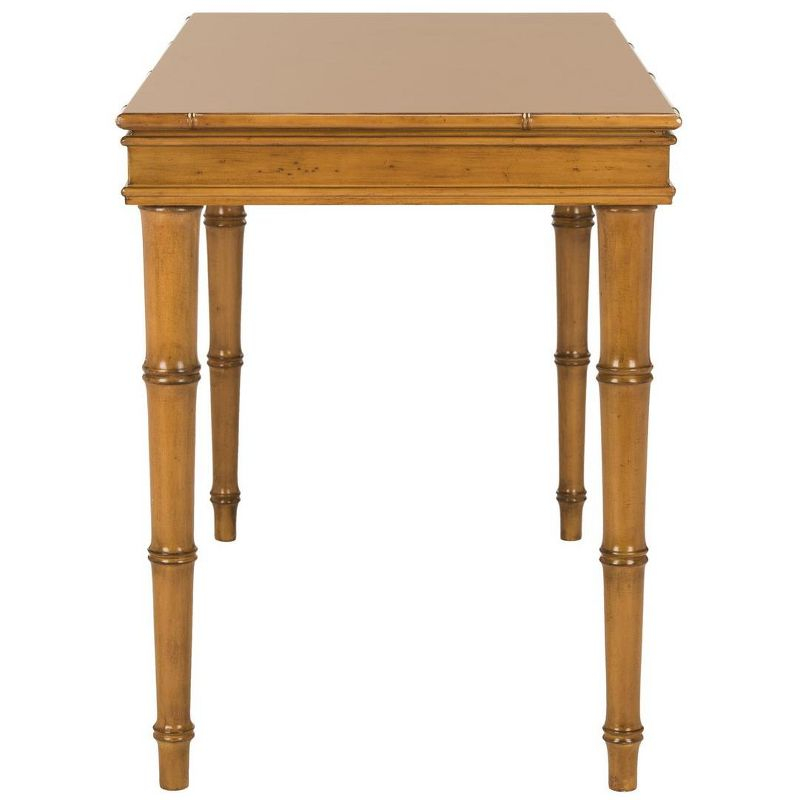 Noely  1 Drawer Writing Desk - DSK3500 - Brown - Safavieh